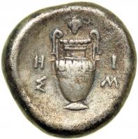 Boiotia, Thebes, c. 395-338 BC. AR Stater (11.91 g) minted c. 363-338 BC. F-VF - 2