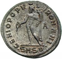 Severus II, AD 306-307. AE Follis minted at Serdica as Caesar, AD 305-306. EF - 2