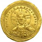 Basil II, 976-1025. Gold Histamenon Nomisma (4.39 g). EF