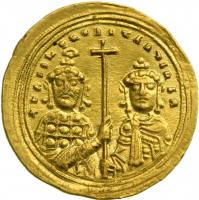 Basil II, 976-1025. Gold Histamenon Nomisma (4.39 g). EF - 2