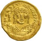 Justin II, 565-578. Gold Solidus (4.32 g) minted at Constantinople. EF