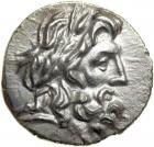 Thessaly, Thessalian League, 196-146 BC. AR Double Victoriatus (6.16 g). EF