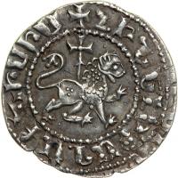 Armenia. Levon III, 1301-1307. AR Takvorin (2.57 g) minted at the city of Sis. EF - 2