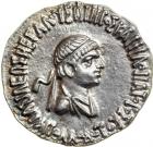 Kingdom of Baktria. Apollodotos II, c. 80-65 BC. AR Tetradrachm (9.63 g). EF