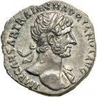 Hadrian, AD 117-138. AR Denarius minted at Rome, AD 119-122. EF