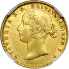 Australia. &frac12; Sovereign, 1862 (Sydney). NGC EF45