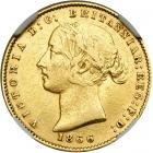 Australia. &frac12; Sovereign, 1866 (Sydney). NGC EF40