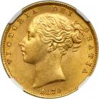 Australia. Soveregin, 1879-S. NGC MS61
