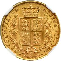Australia. Soveregin, 1879-S. NGC MS61 - 2