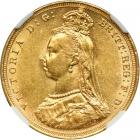 Australia. Sovereign, 1890-S. PCGS AU58