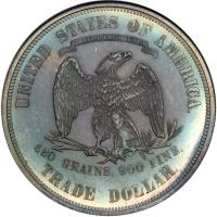 1874 Trade Dollar. NGC PF67 - 2