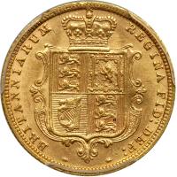 Great Britain. Half Sovereign, 1885. PCGS AU58 - 2