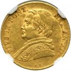 Italian States - Papal/Roman States. Scudo, 1858-R. NGC AU58