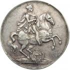 German States - Saxony. Vicariat Taler, 1711-ILH. VF