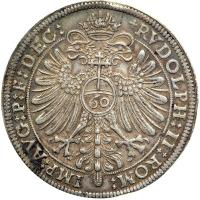 German States - Nuremberg. Guldentaler (60 Kreuzer) MDCXI (1611). EF - 2