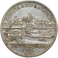German States - Regensburg. Taler, 1756-ICB. EF - 2
