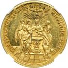 German States - Nuremberg. Baptismal Ducat, ND (c.1700's). NGC MS61