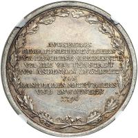German States - Augsburg. Medal, 1796. NGC AU55 - 2