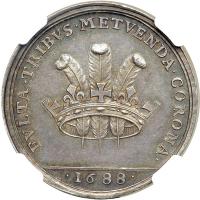 Great Britain. Medal, 1688. NGC MS63 - 2