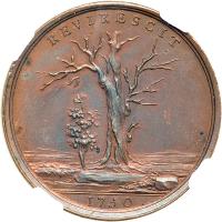 Great Britain. Medal, 1750. NGC MS63 - 2