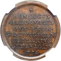 Great Britain. Medal, 1774. NGC MS65 - 2