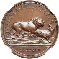 Great Britain. Medal, 1745. NGC MS64 - 2