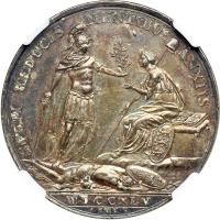 Great Britain. Medal, 1745. NGC MS61 - 2