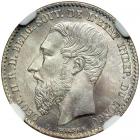 Belgian Congo. 50 Centimes, 1887. NGC MS64