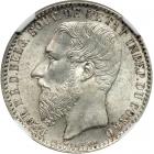 Belgian Congo. Franc, 1887. NGC MS64