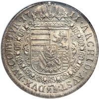 Austria. Taler, 1711/0 (Hall). NGC AU - 2
