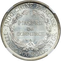 French Indochina. Piastre, 1902-A. NGC UNC - 2