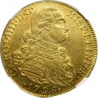 Colombia. 8 Escudos, 1798-NR JJ. NGC AU55