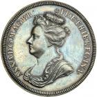 Great Britain. Accession Medal, 1702. NGC AU58