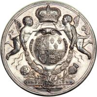Great Britain. Medal, 1707. NGC AU - 2