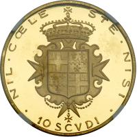 Malta. 10 Scudi, 1965. NGC PF66 - 2