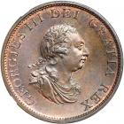 Great Britain. &frac12; Penny, 1799. NGC MS65
