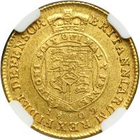 Great Britain. Half Guinea, 1809. NGC AU50 - 2