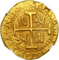 Peru. Cob 8 Escudos, 1710-H (Lima). NGC MS62 - 2