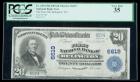 1902, $20 National Bank Note. The First NB, Belington, WV. Ch. #6619. PCGS Very Fine 35