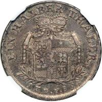 German States - Hesse-Cassel. &frac12; Taler, 1789-DF. NGC AU50 - 2