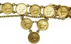 Lady's Gold Dollar Bracelet