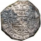 Mexico. Cob 8 Reales, 1733-Mo MF. VF