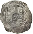 Bolivia. Cob 8 Reales, (1651/1652) E (Potosi). F-VF
