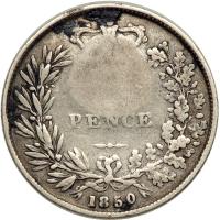 Costa Rica. Real, ND (1849-1857). VF - 2