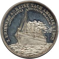 German State - Prussia. Medal, 1902. AU - 2