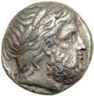 Kingdom of Macedon. Philip II, 359-336 BC. AR Tetradrachm (14.15 g) minted at Pella, c. 354-348 BC. VF