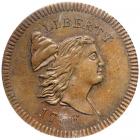 1796 Liberty Cap Half Cent. With pole. PCGS MS66
