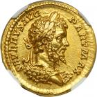 Septimius Severus, AD 193-211. Gold Aureus (7.01 g) minted at Rome, AD 200-201