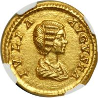 Septimius Severus, AD 193-211. Gold Aureus (7.01 g) minted at Rome, AD 200-201 - 2