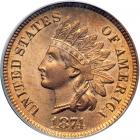 1874 Indian Head Cent. PCGS MS65